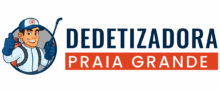 logo dedetizadora praia grande